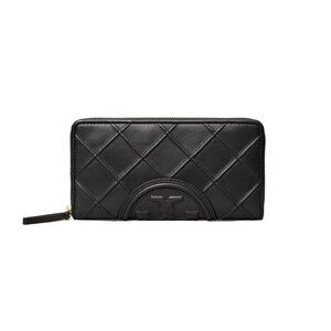 NWT Tory Burch Fleming Soft Zip Continental Wallet